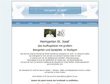 Tablet Screenshot of heimgarten-st-josef.de